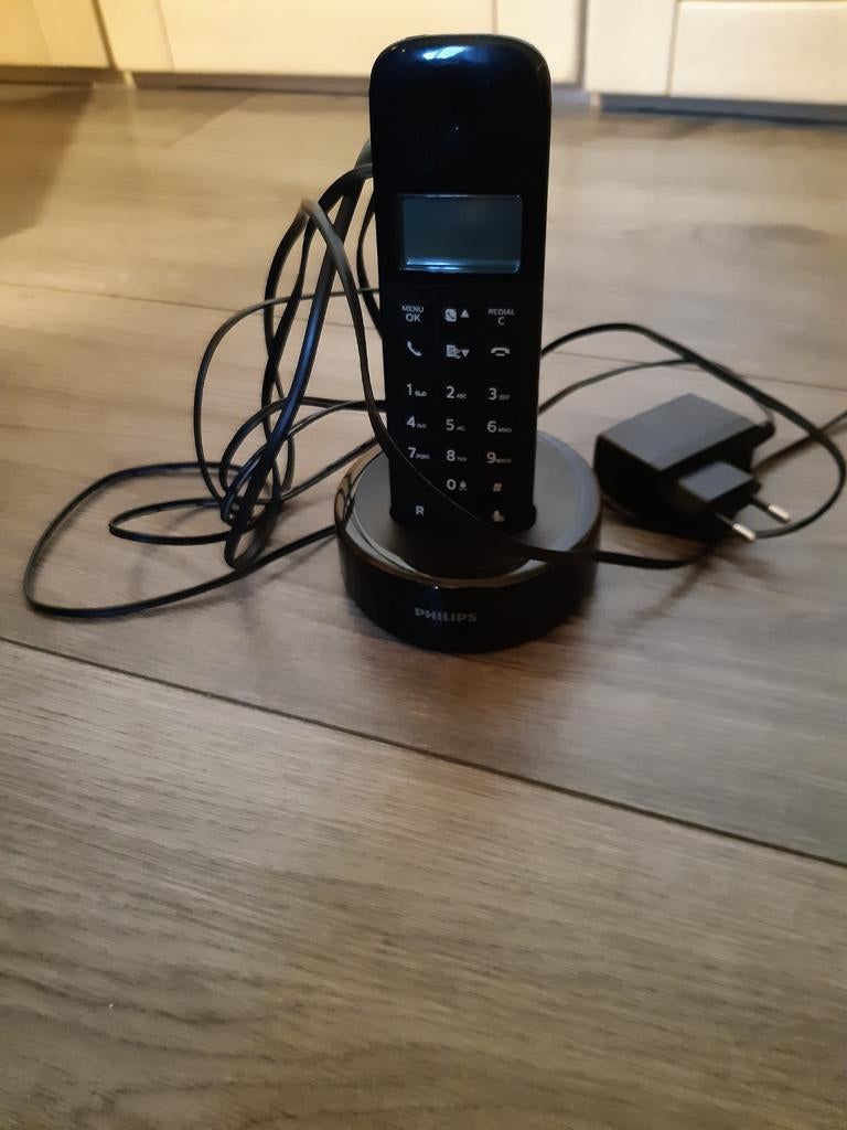 Philips DECT telefoon met basisstation, Ophalen, Gebruikt, 1 handset
