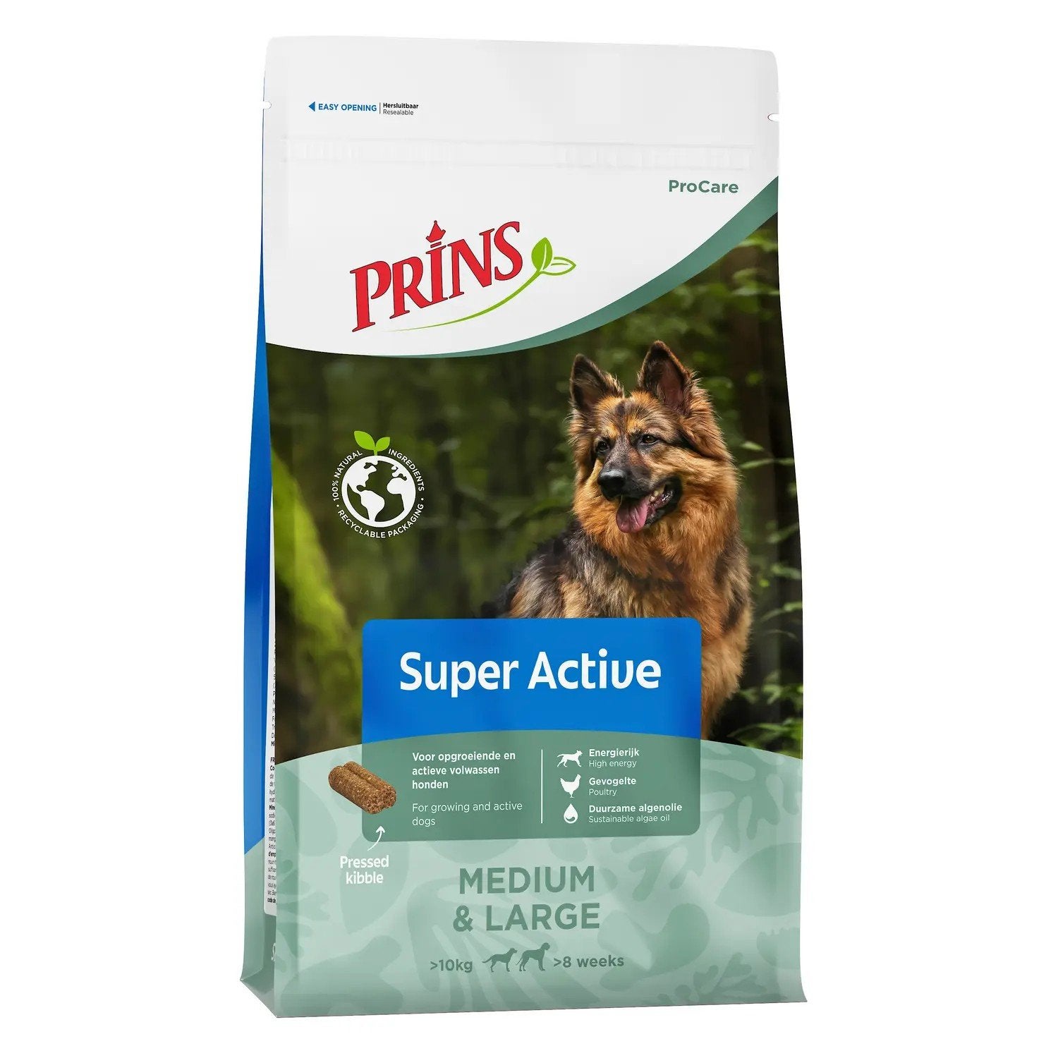 Prins Super Active - restant, Ophalen, Hond