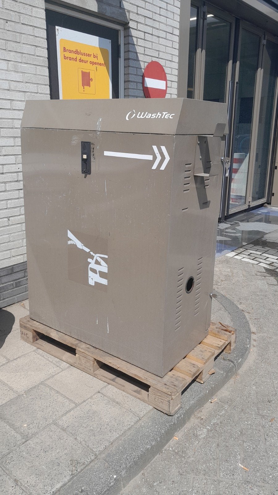 2 stuks WashTec stofzuigers 380v, Witgoed en Apparatuur, Stofzuigers, Ophalen, Gebruikt, Industriële stofzuiger, 2000 watt of meer