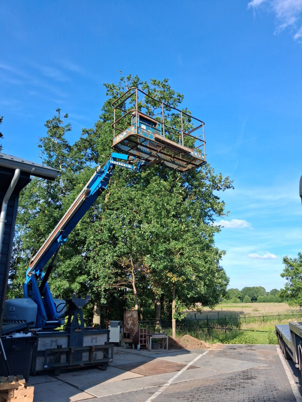 Hoogwerker 23 m genie s65, Ophalen, Diesel, Tot 1000 kg, Heftruck