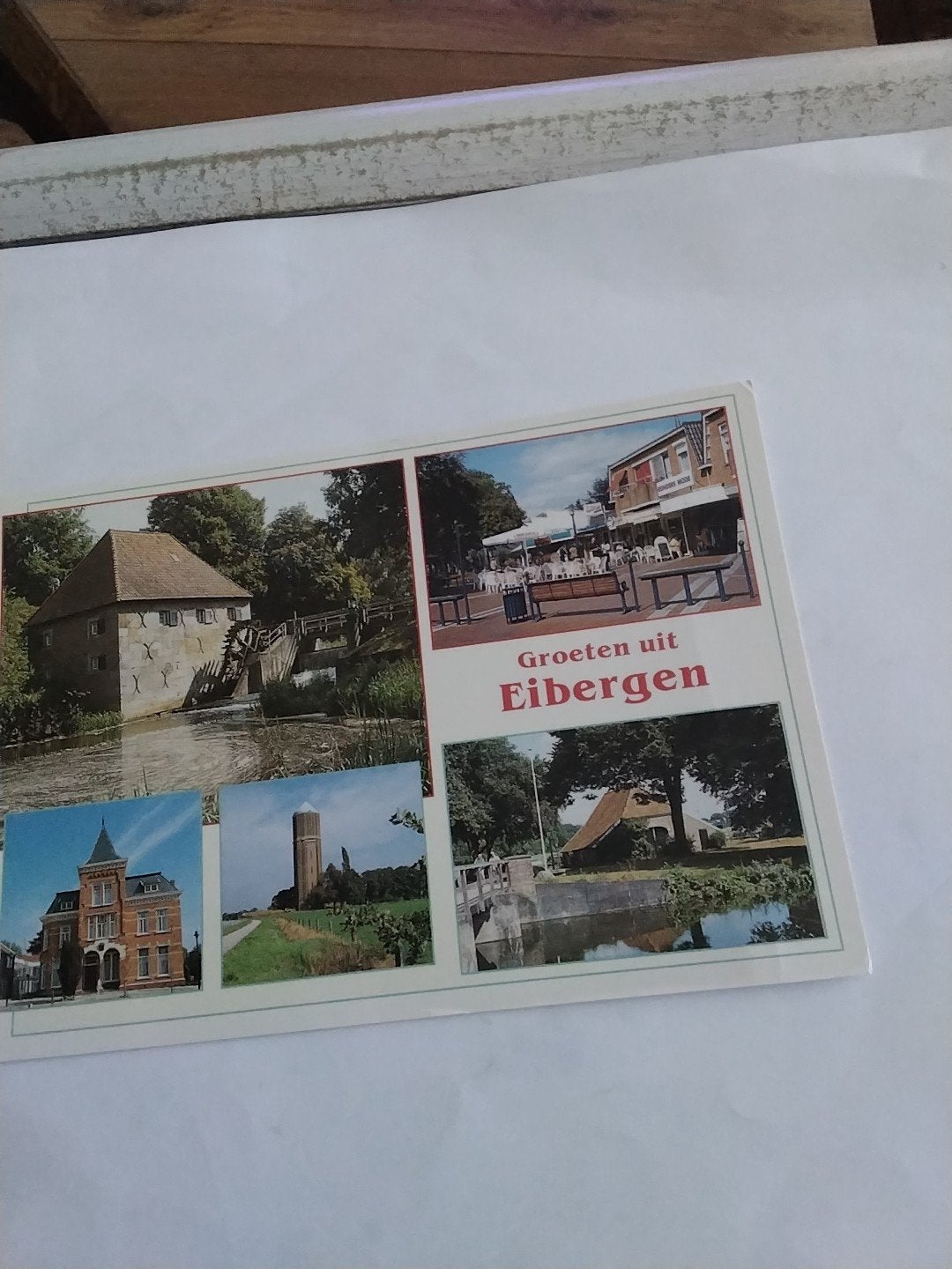 Ansichtkaart Groeten uit Eibergen - Gelopen, Ophalen of Verzenden, 1980 tot heden, Gelopen, Gelderland