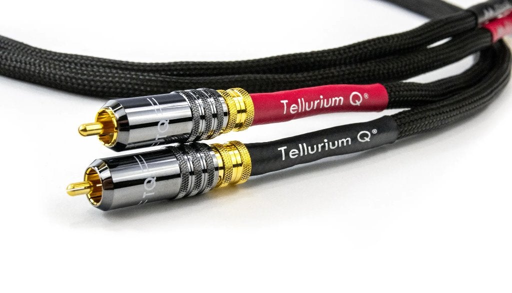 Tellurium Q Black II RCA, Audio, Tv en Foto, Ophalen of Verzenden, Nieuw, Minder dan 2 meter, Interlink-kabel