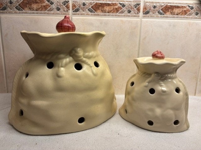 Uien & Knoflook Pot(ten) Zak (1), Ophalen of Verzenden