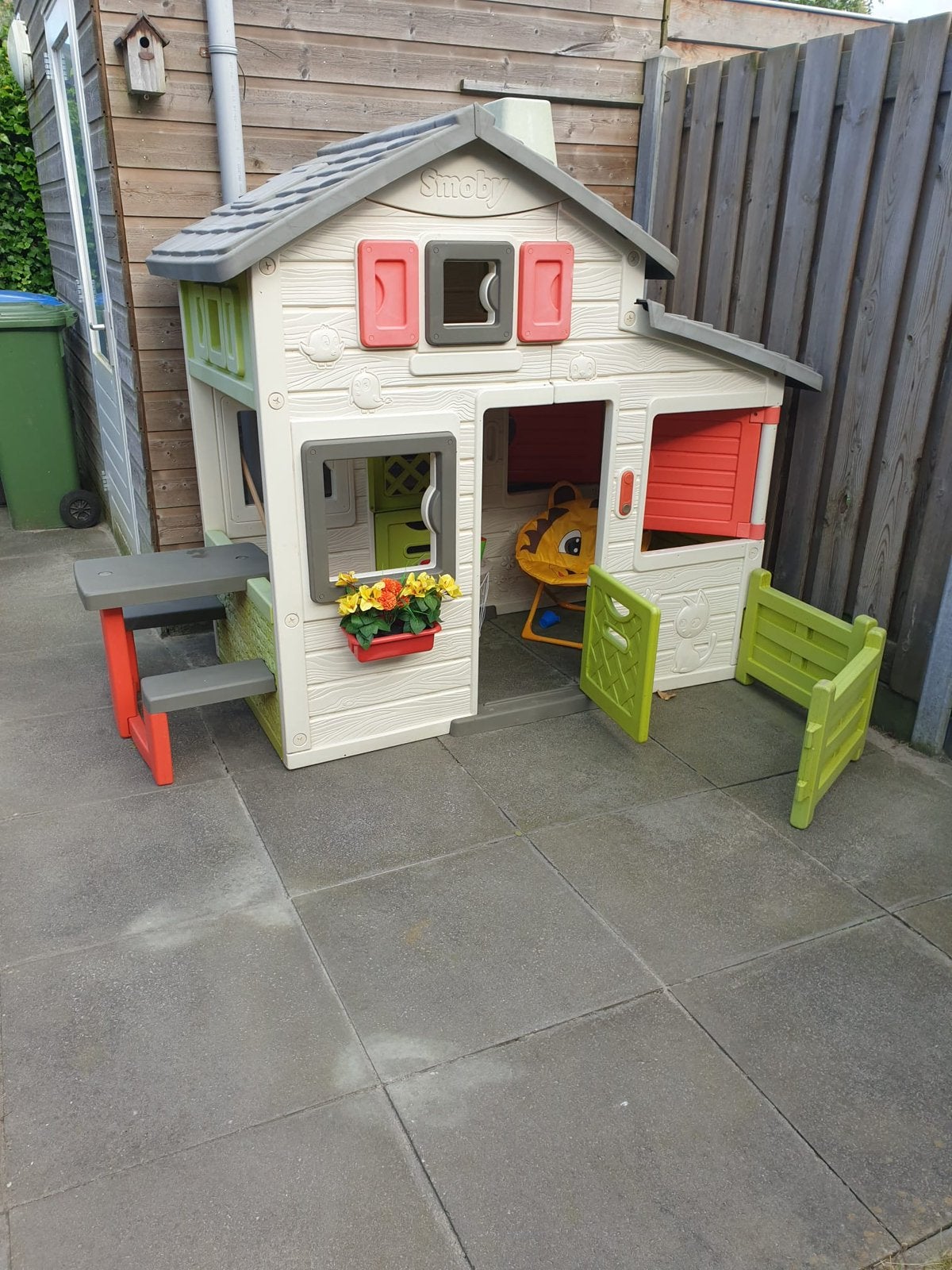 Smoby speelhuisje, Kinderen en Baby's, Speelgoed | Buiten | Speelhuisjes, Ophalen, Gebruikt, Kunststof