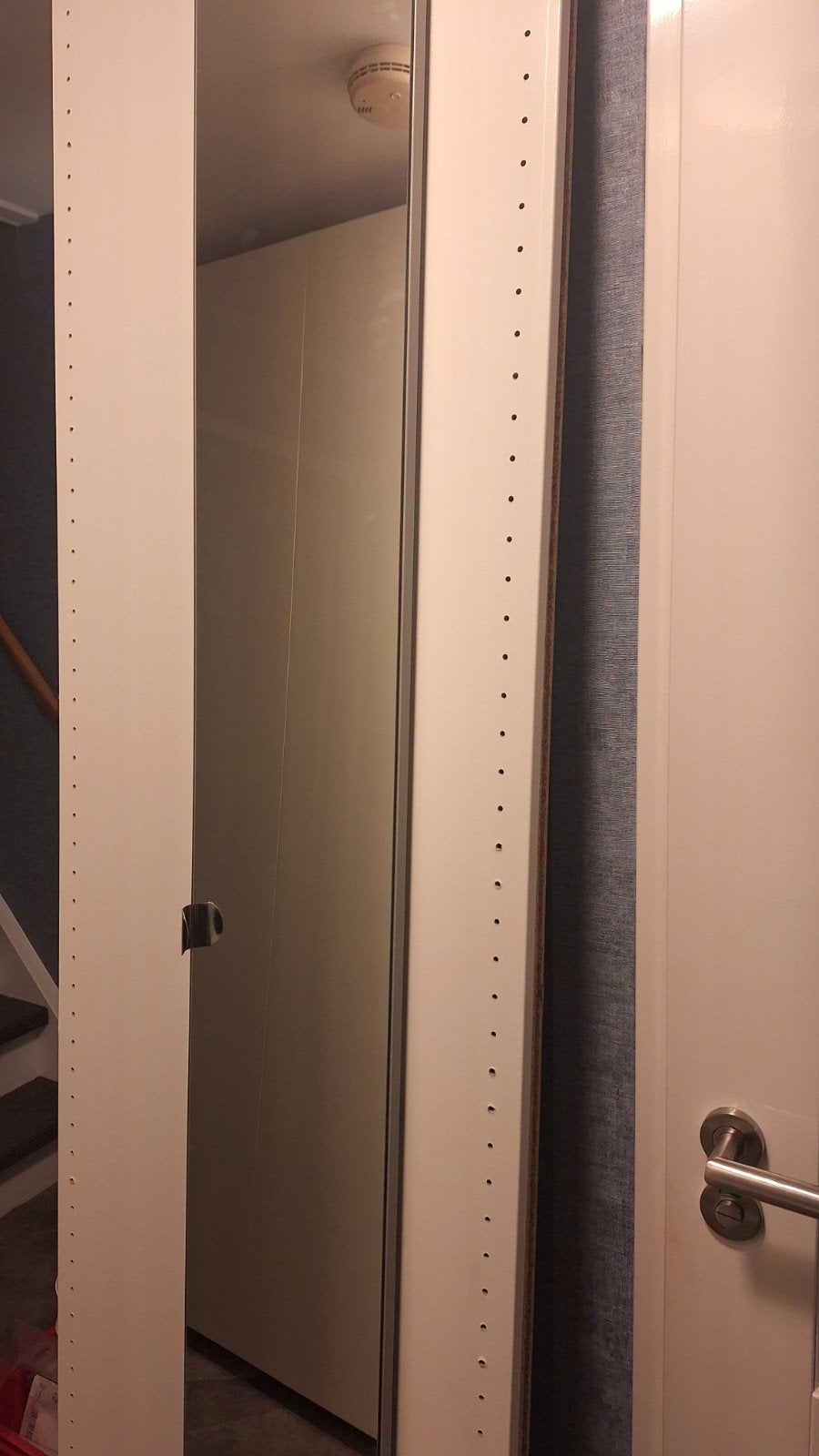 Vikedal deur hoog model 25cm breed met scharnieren, Ophalen, Gebruikt, Minder dan 80 cm, 215 cm of meer