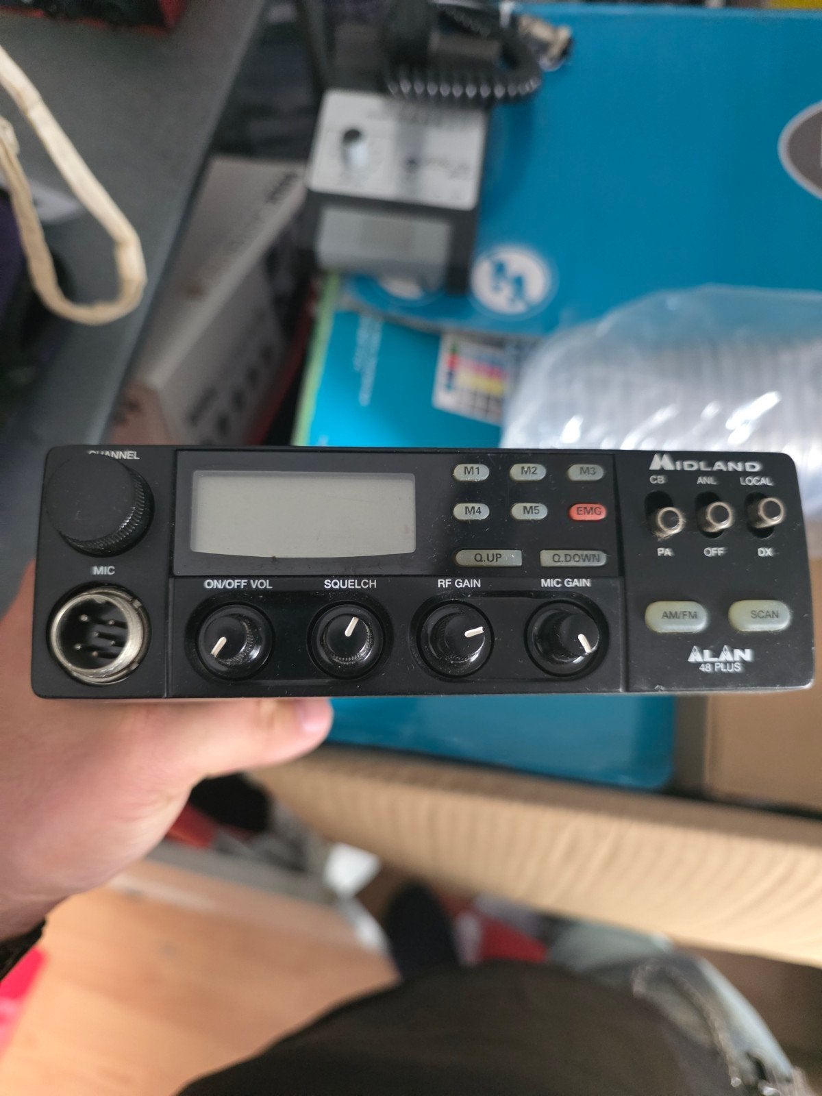 Midland Alan 48 Plus CB-radio - Zo goed als nieuw, Ophalen of Verzenden