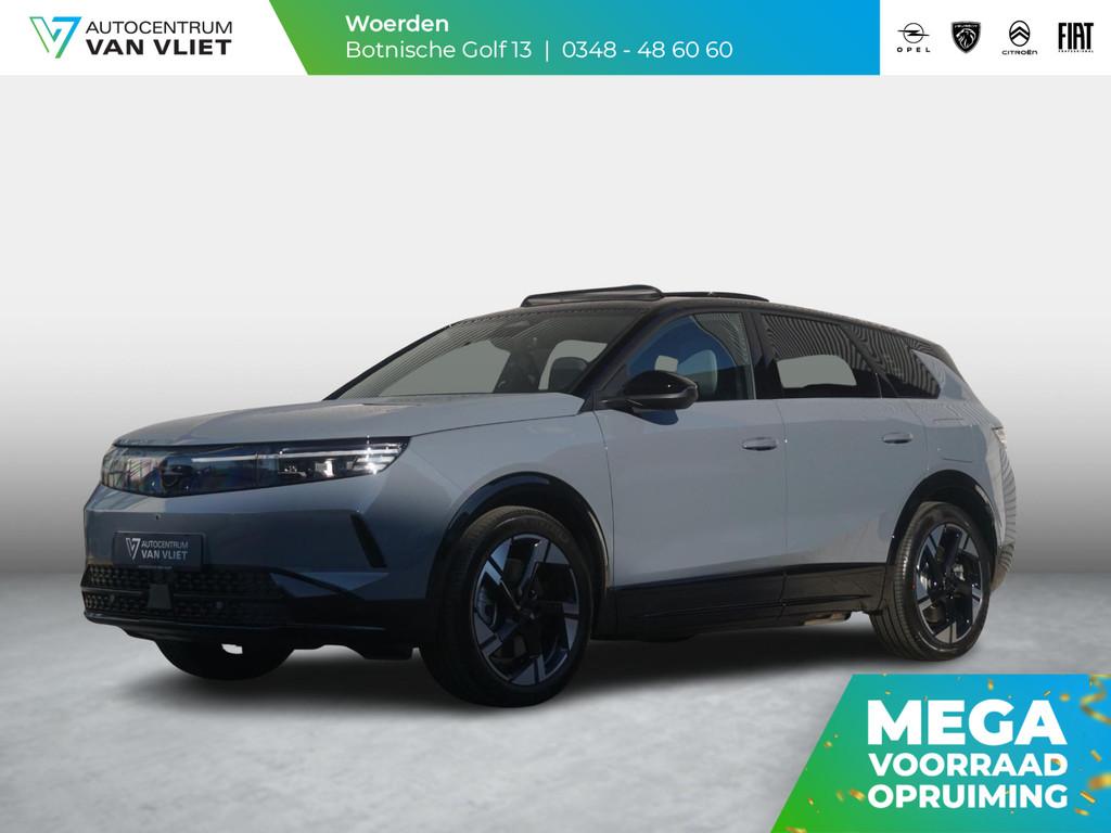 Opel Grandland Electric GS 97 kWh Panoramadak Uit voorraad l, Auto's, Opel, 12 maanden, Stof, Gebruikt, Automatische klimaatregeling
