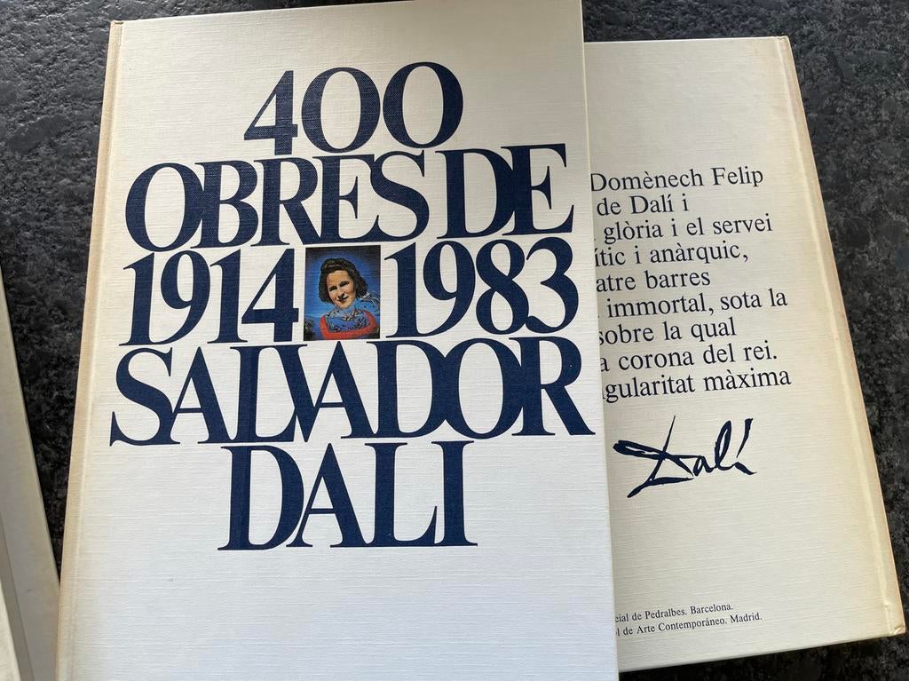 400 Obras de Salvador Dalí 1914-1983 - Deel I & II, Ophalen of Verzenden, Gelezen, Overige onderwerpen