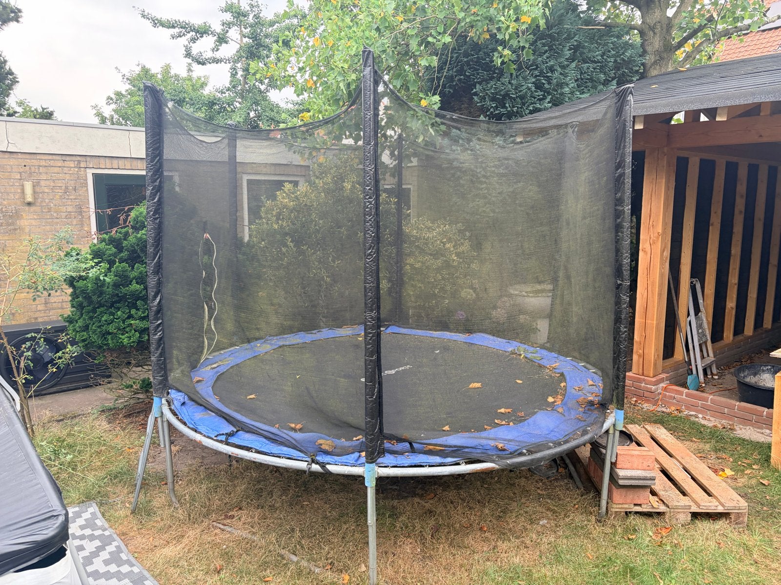 Viking Sports Trampoline met Veiligheidsnet, Ophalen, Gebruikt