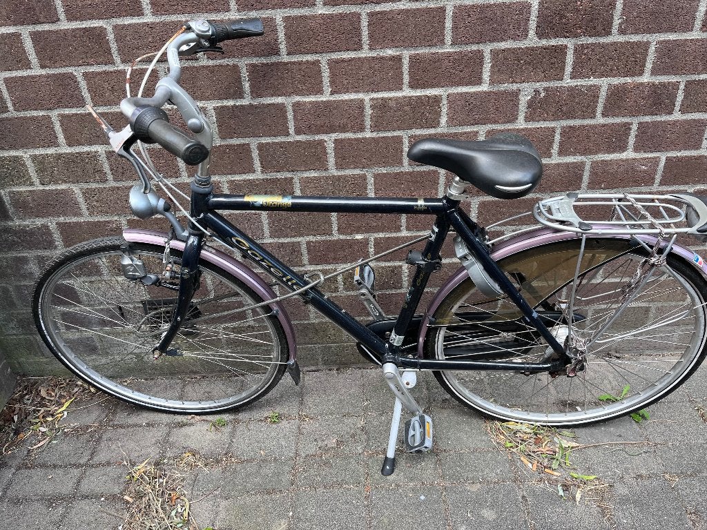 Gazelle stadsfiets - Incl slot, Fietsen en Brommers, Ophalen, Gebruikt, Velgrem, Versnellingen