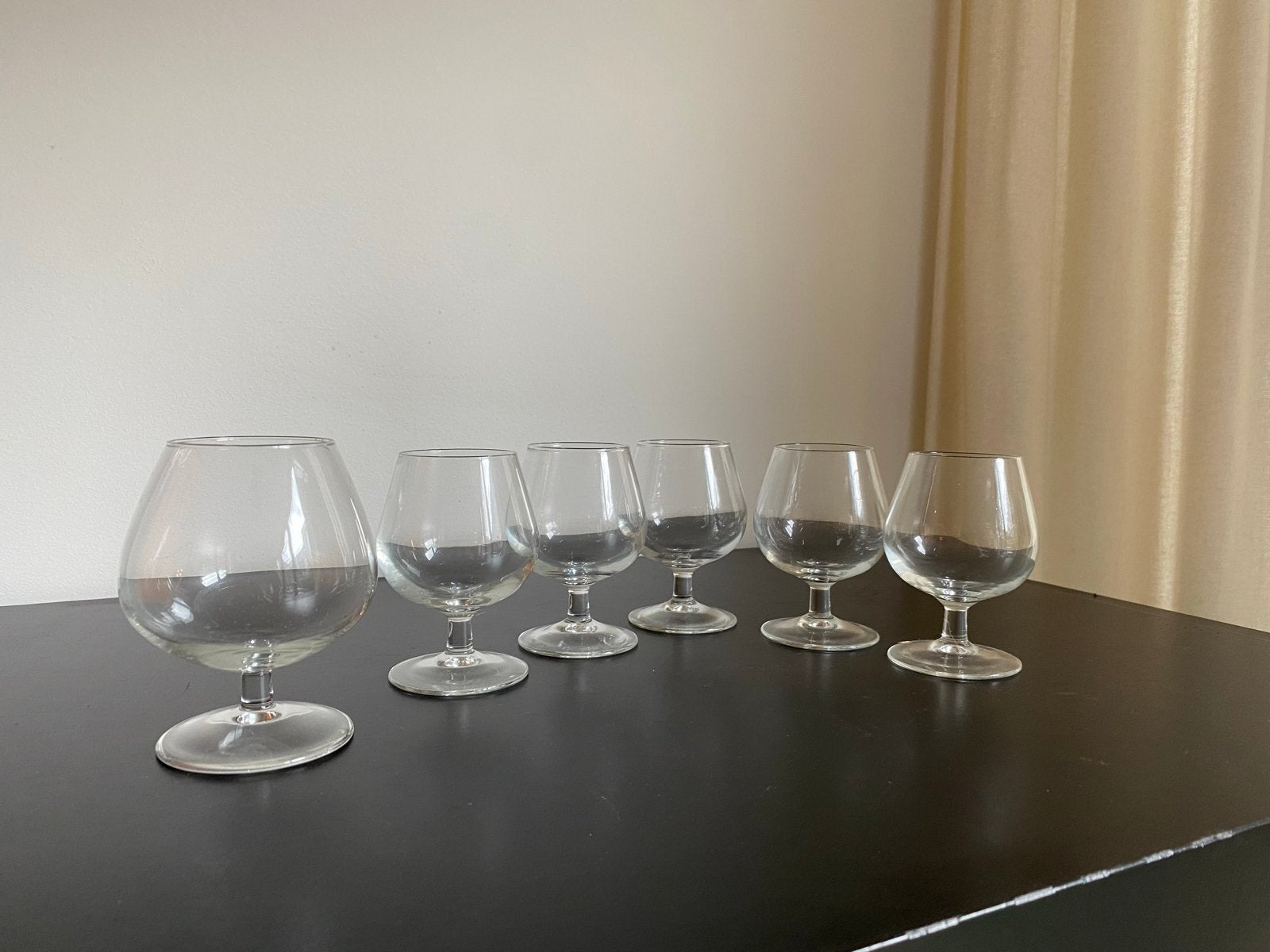 Set van 6 borrelglazen, Huis en Inrichting, Ophalen, Zo goed als nieuw, Glas