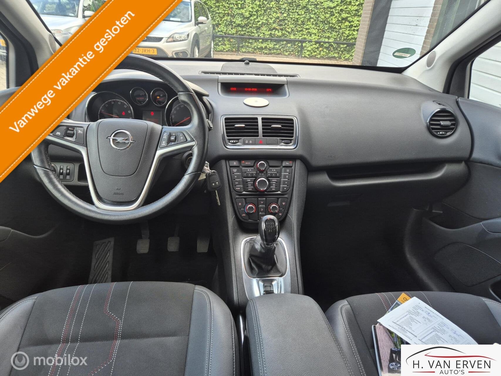 Opel Meriva 1.4 Turbo Anniversary AIRCO CRUISE NAP, Auto's, Voorwielaandrijving, Euro 5, 680 kg, 4 cilinders