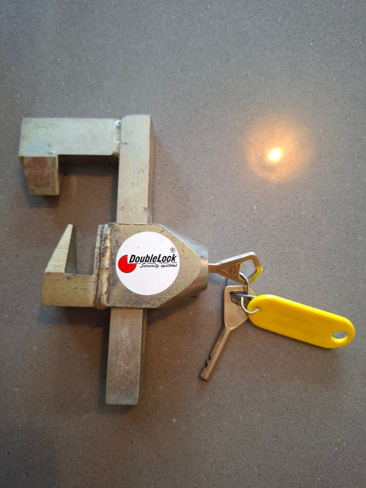 DoubleLock dissel slot met sleutels, Ophalen, Gebruikt