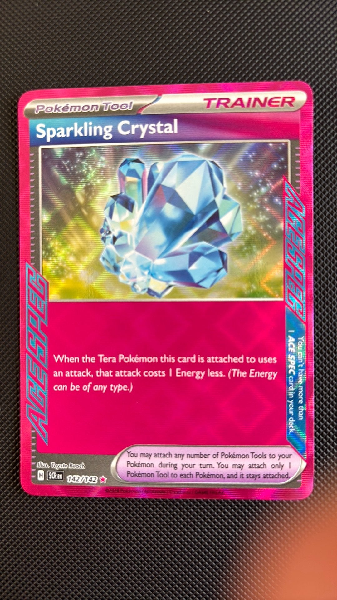 Sparkling Crystal stellar crown SCR 142/142, Ophalen of Verzenden, Zo goed als nieuw, Losse kaart, Foil