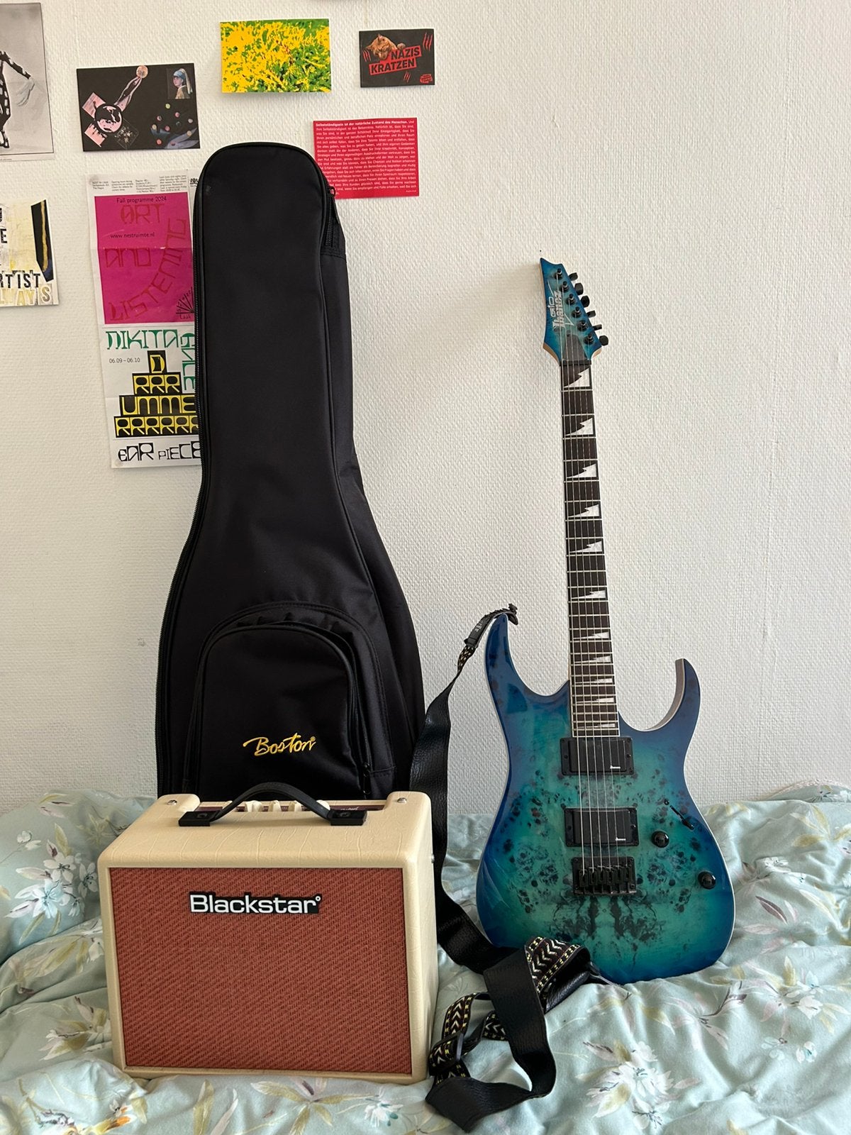 Ibanez Guitar and Blackstar Amplifier, Muziek en Instrumenten, Ophalen, Zo goed als nieuw, Solid body, Ibanez