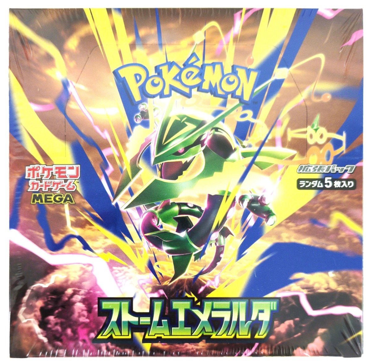Weekendactie! Pokemon TCG Storm Emeralda M6 Japans, Ophalen of Verzenden, Nieuw, Boosterbox