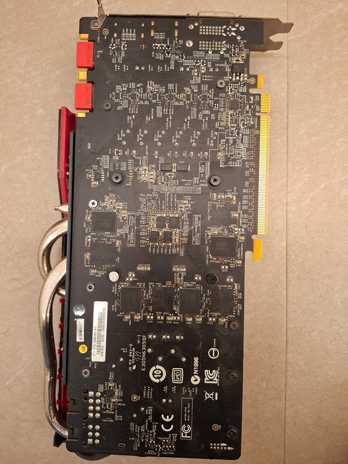 MSI Geforce GTX 970 videokaart, Computers en Software, HDMI, PCI-Express 3, Ophalen of Verzenden, Nvidia