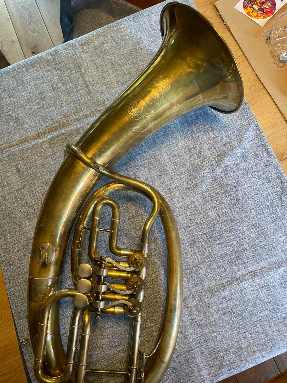 Amati Kralice bariton, Ophalen of Verzenden, Gebruikt, Koperblazer