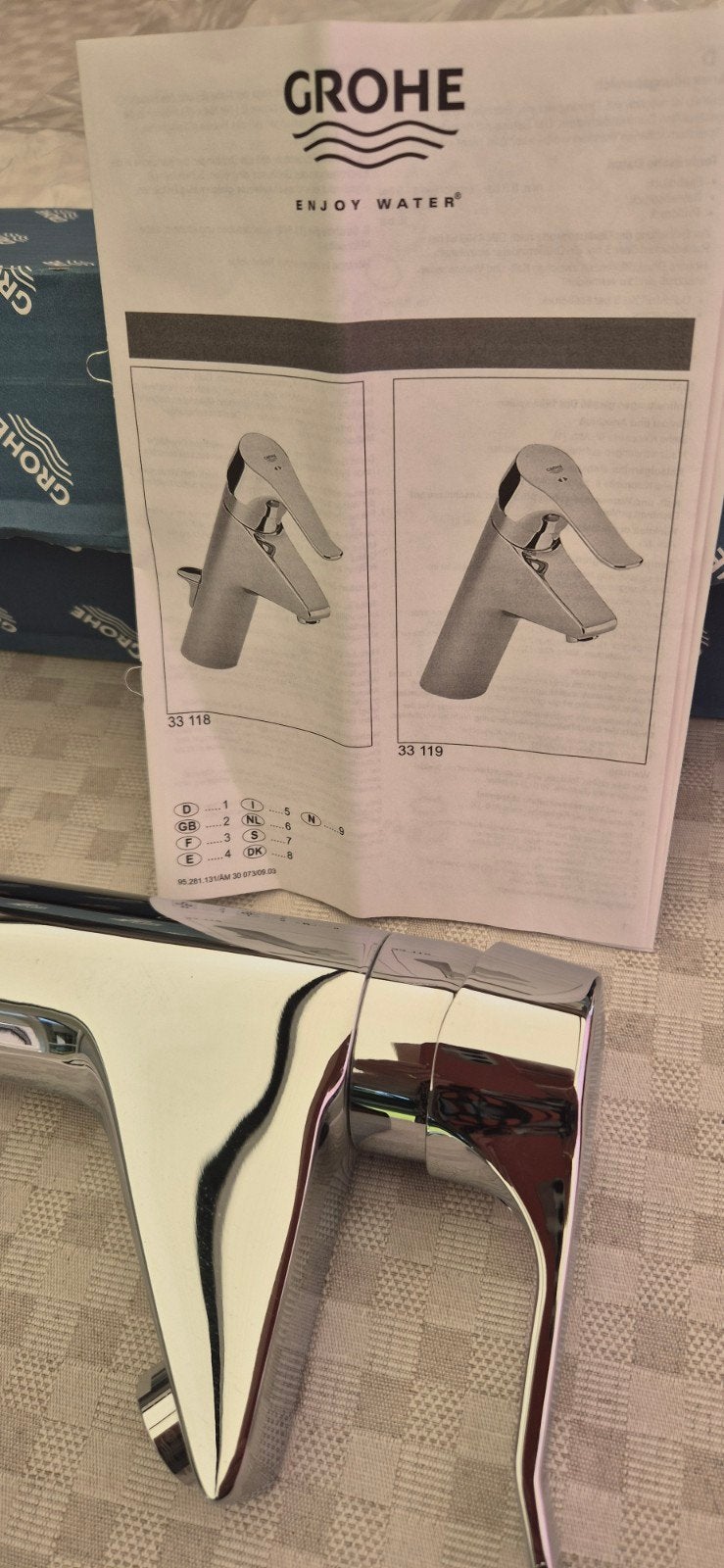 Grohe Kraan - Nieuw in doos, Ophalen, Nieuw, Chroom, Kraan