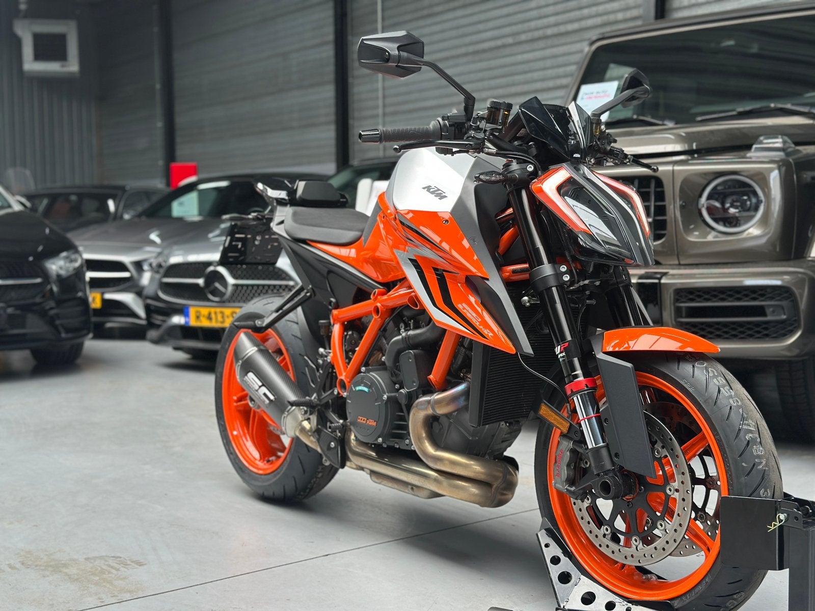 KTM 1290 Superduke R | SC Project | nieuwe banden| onderhoud, Motoren, 2 cilinders, Traction Control, Occasion, Bedrijf