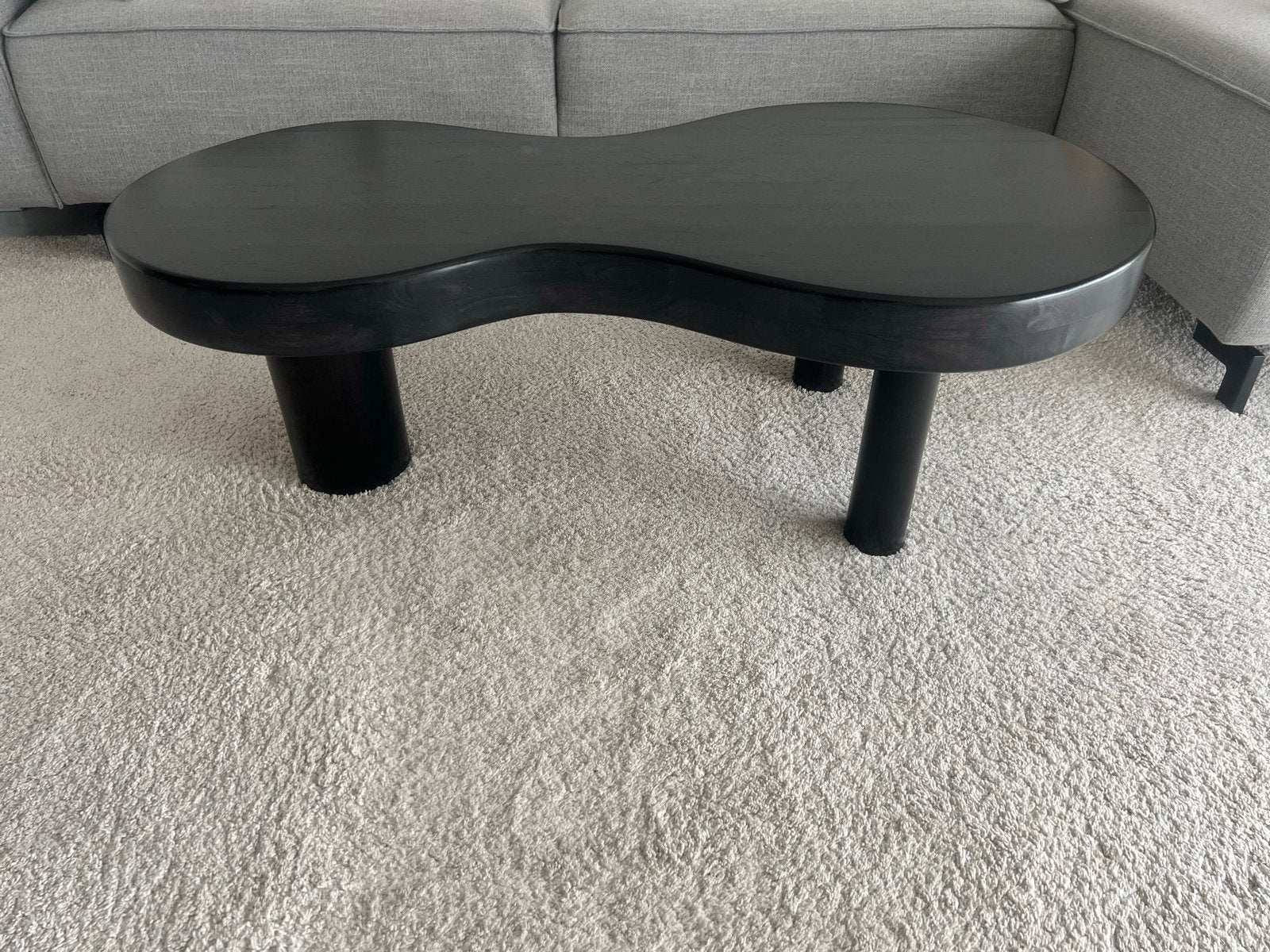 eikenhouten salontafel, Ophalen, Gebruikt, Rechthoekig, Eikenhout