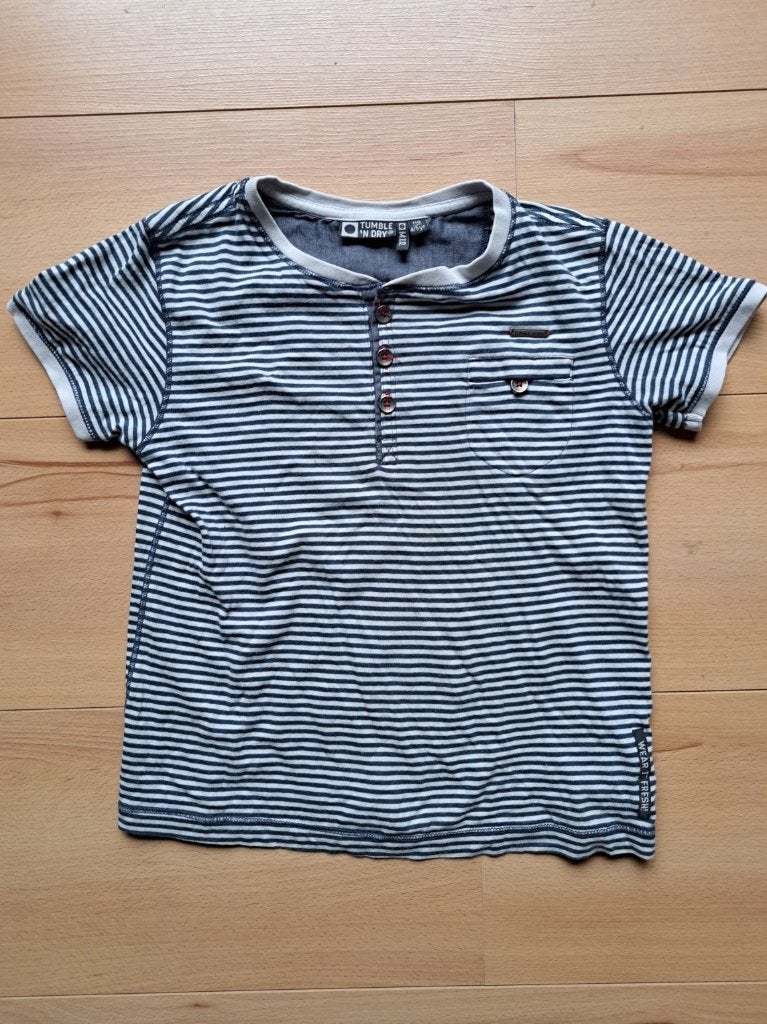 Tumble & Dry T-shirt (maat 110), Ophalen of Verzenden, Gebruikt, Jongen of Meisje, Shirt of Longsleeve