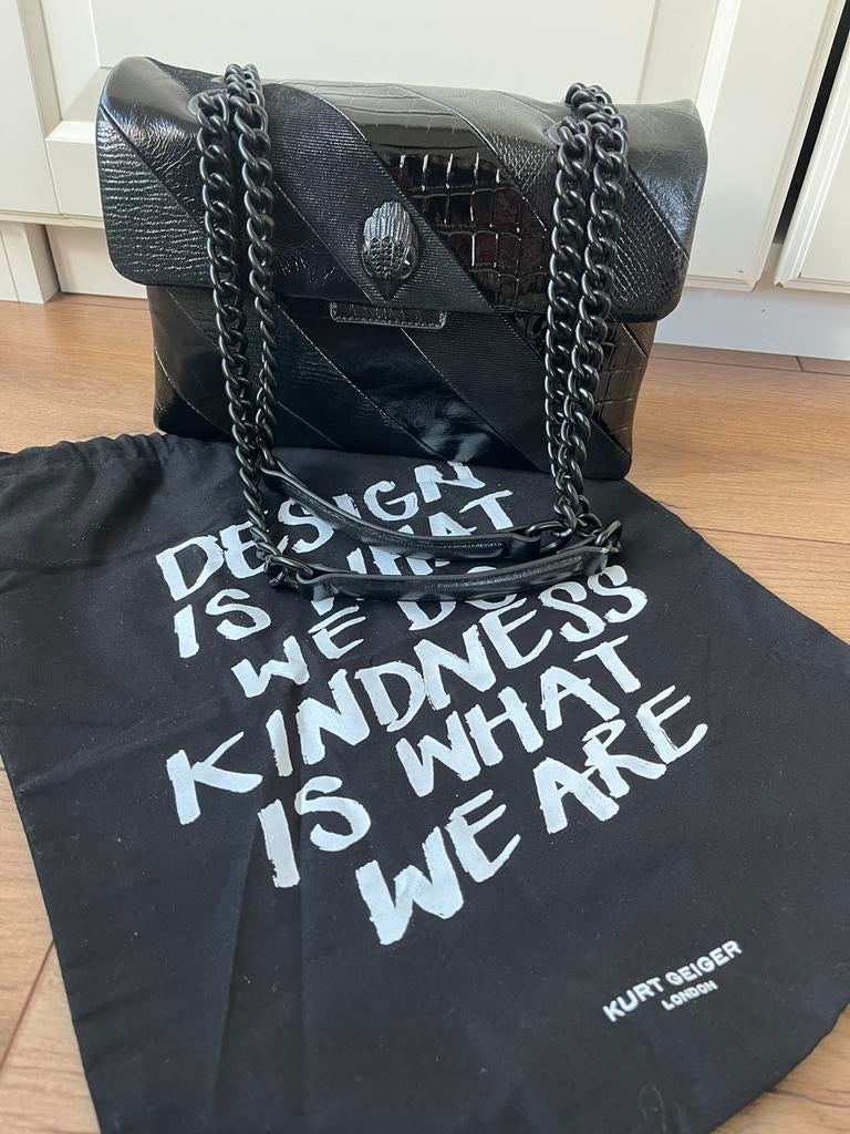 Kurt Geiger tas, Ophalen of Verzenden, Nieuw, Zwart, Overige typen