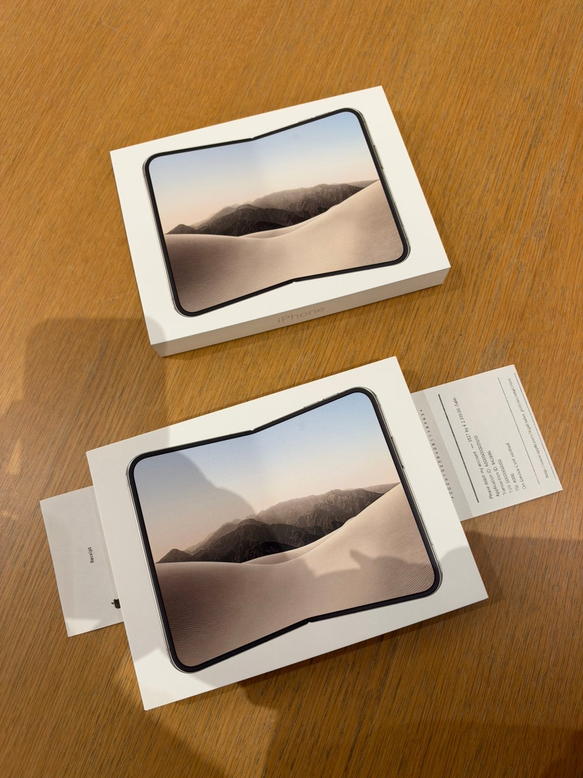 Apple IPhone Duo 256GB & 512GB Geseald nieuw in doos met BTW, Telecommunicatie, Ophalen, Nieuw, Zwart, 256 GB