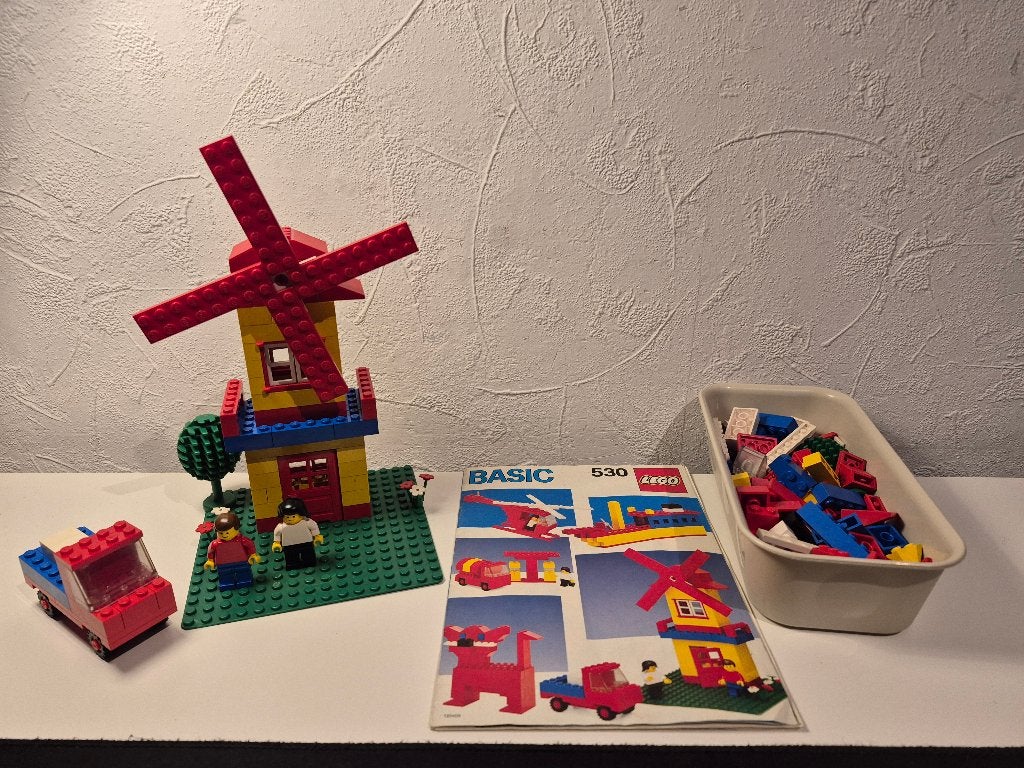 Lego Basic 530 Basic Building Set, Compleet, Gebruikt, Overige thema's, Lego