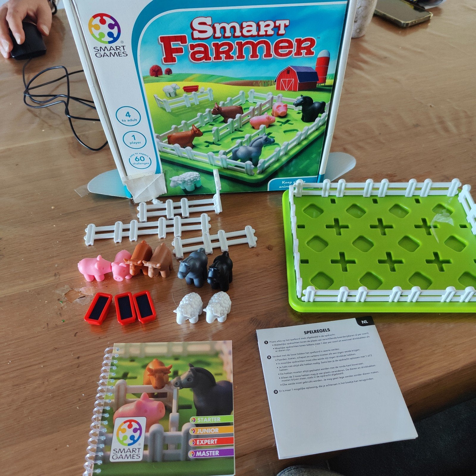 Smart game: Smart Farmer - Logisch denkspel voor kinderen, Ophalen of Verzenden, Zo goed als nieuw, Puzzelen
