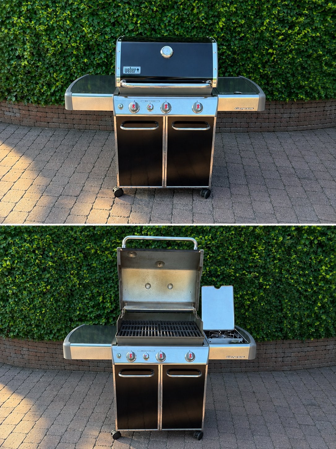 Weber Genesis E-330 Black in topstaat voor slechts €600,-!, Ophalen, Zo goed als nieuw