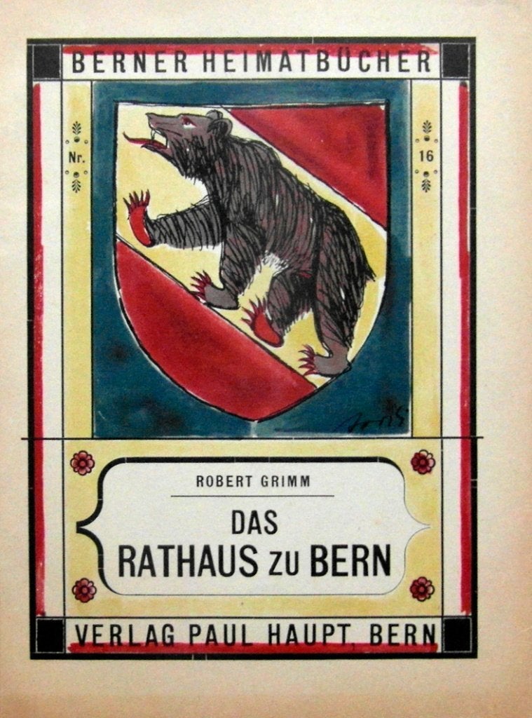 ZWITSERLAND - Das Rathaus zu Bern, Boeken, Overige merken, Europa, Ophalen of Verzenden, Zo goed als nieuw