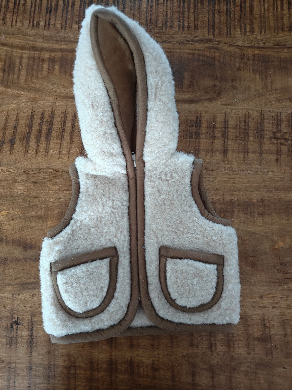 Baby wollen bodywarmer, Kinderen en Baby's, Jongetje of Meisje, Nieuw, Ophalen of Verzenden, Jasje