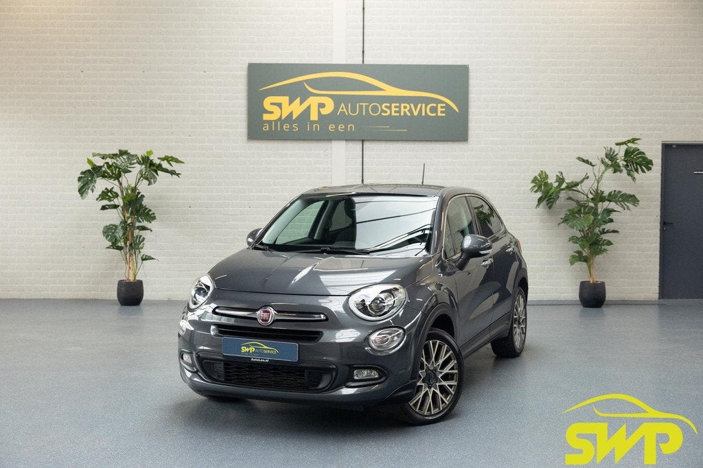 Fiat 500 X Cross 1.4 Turbo MultiAir CrossPlus | Navi | Leder, Auto's, Voorwielaandrijving, Gebruikt, 4 cilinders, 500X