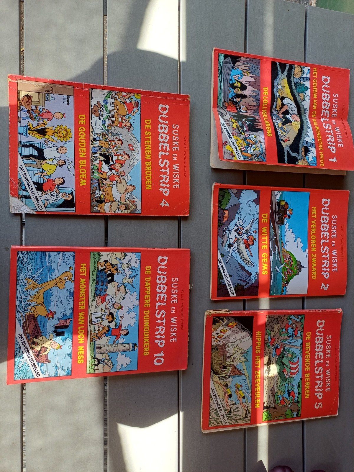 Suske en Wiske Dubbelstrips - 5 delen, Boeken, Stripboeken, Meerdere stripboeken, Ophalen of Verzenden, Gelezen