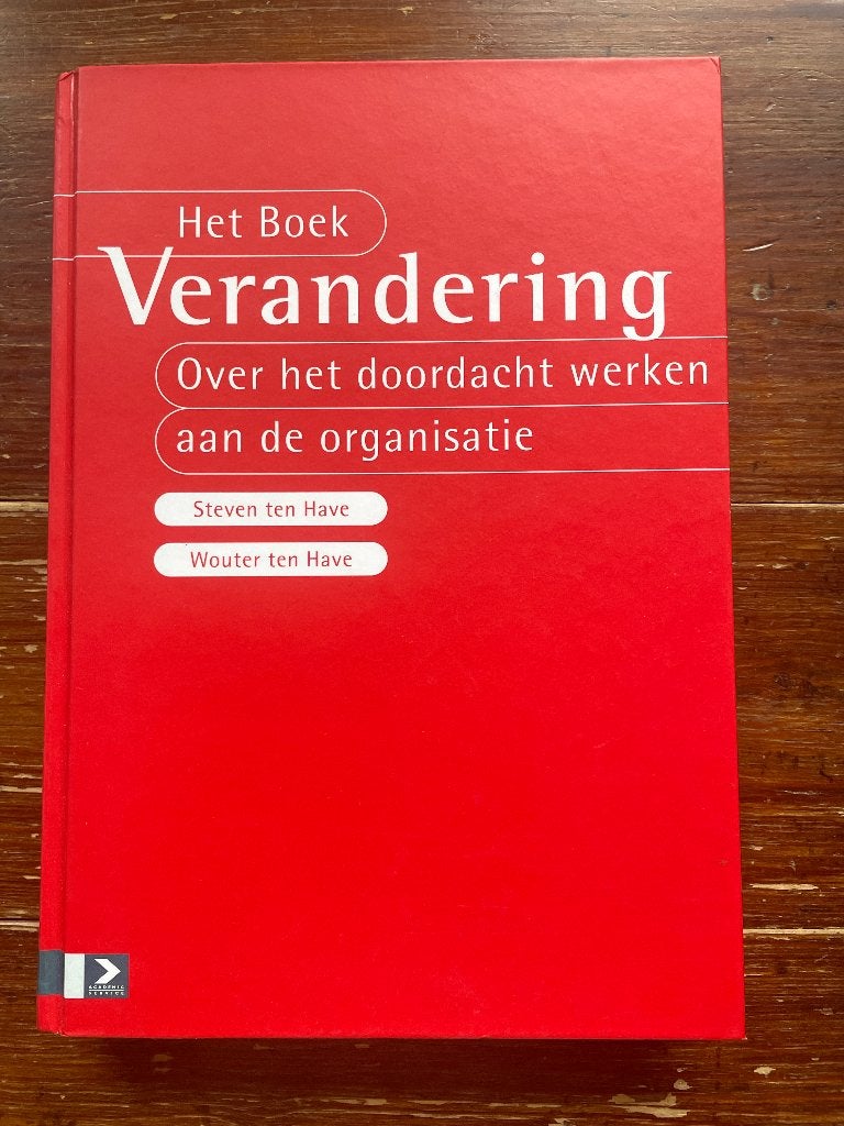Steven ten Have Het Boek Verandering 2005 nieuw, Steven ten Have en Wouter ten Have, Nieuw, Ophalen of Verzenden, Management