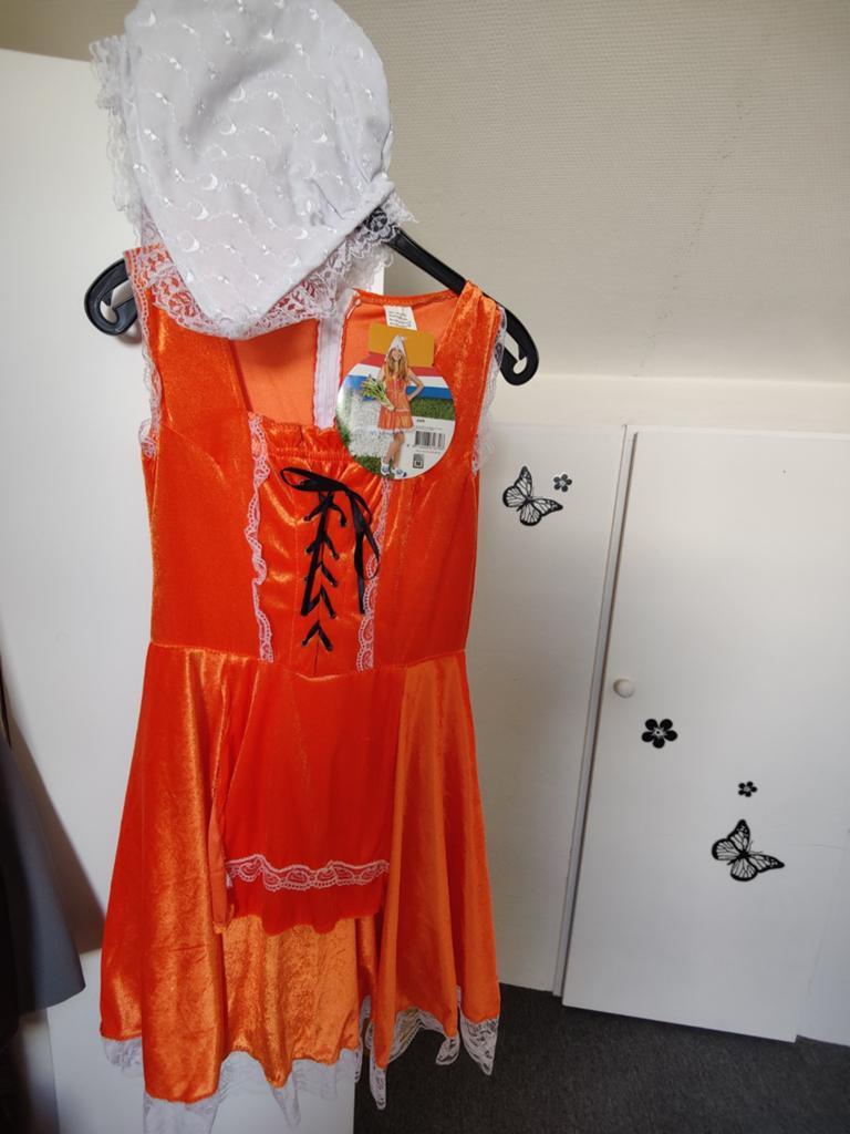 Nieuw Oranje jurkje M, Kleding | Dames, Maat 38/40 (M), Nieuw, Onbekend, Kleding
