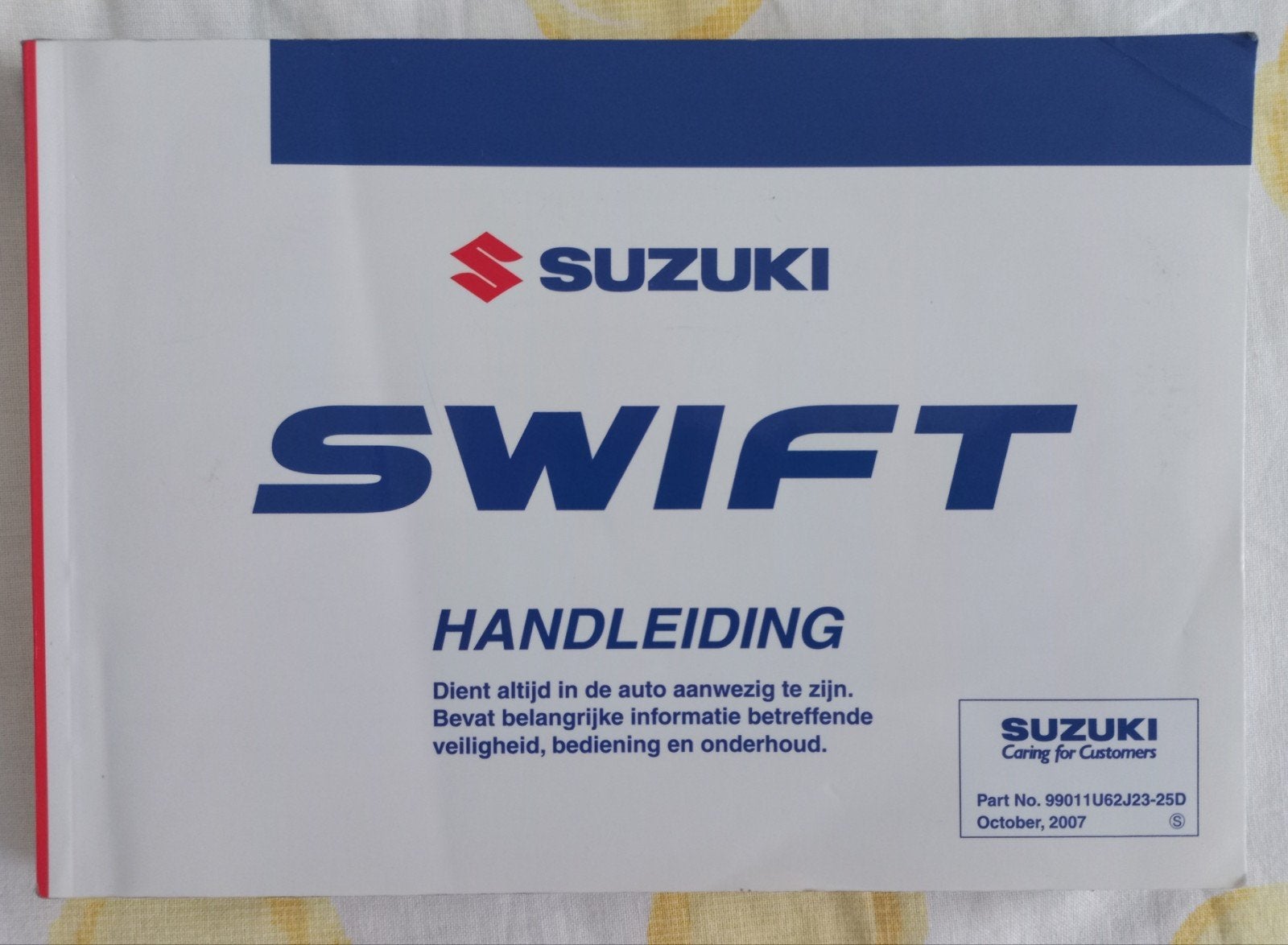 Suzuki Swift, Ophalen