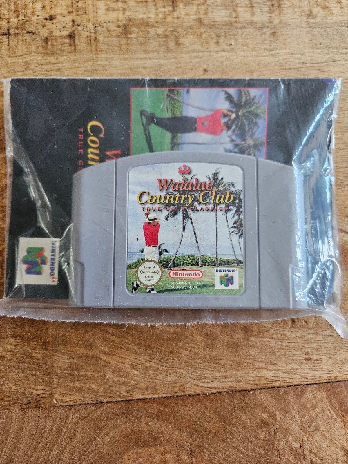 Waialae Country Club N64 met origineel boekje, 1 speler, Racen en Vliegen, Ophalen of Verzenden, Zo goed als nieuw