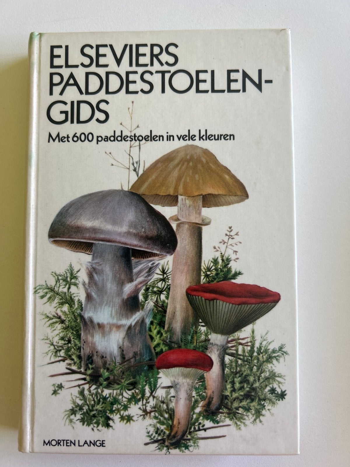 Elseviers Paddestoelengids - Morten Lange, Ophalen of Verzenden, Gelezen, Natuur algemeen