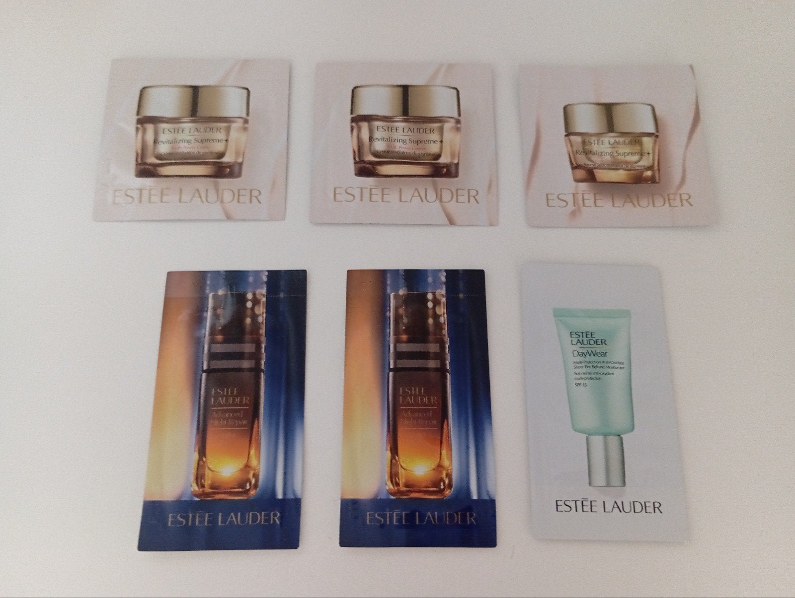 Nieuw Estee Lauder Samples Divers, Ophalen of Verzenden, Nieuw, Gehele gezicht