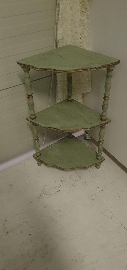 Brocante etagere (demontabel), Huis en Inrichting, Woonaccessoires | Etagères, Ophalen of Verzenden, Gebruikt