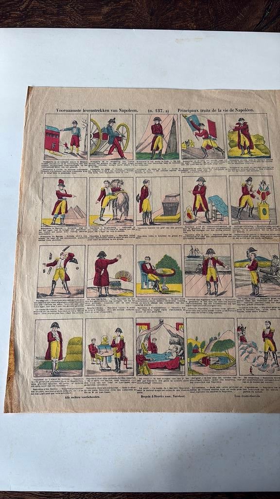 Een Cents prenten, Ophalen