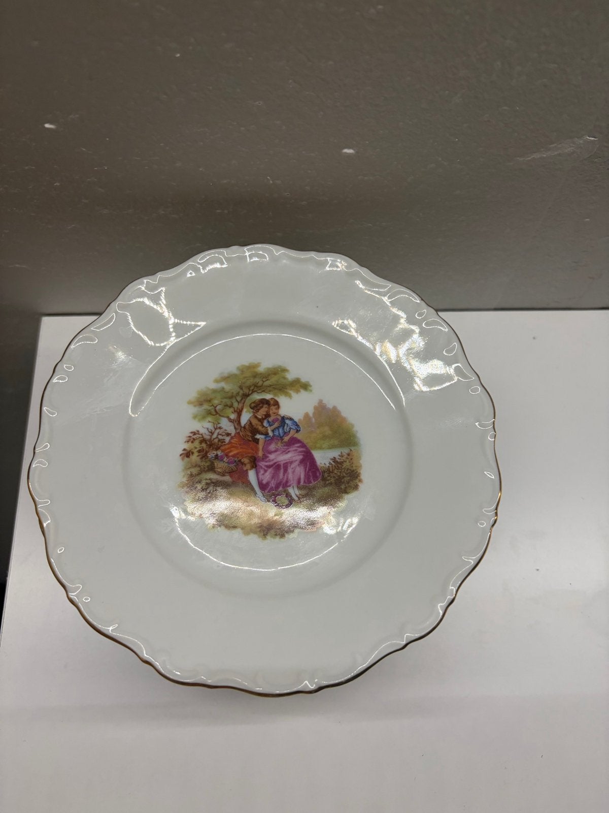Set van 8 Selbmann Weiden Bavaria porseleinen borden, Ophalen