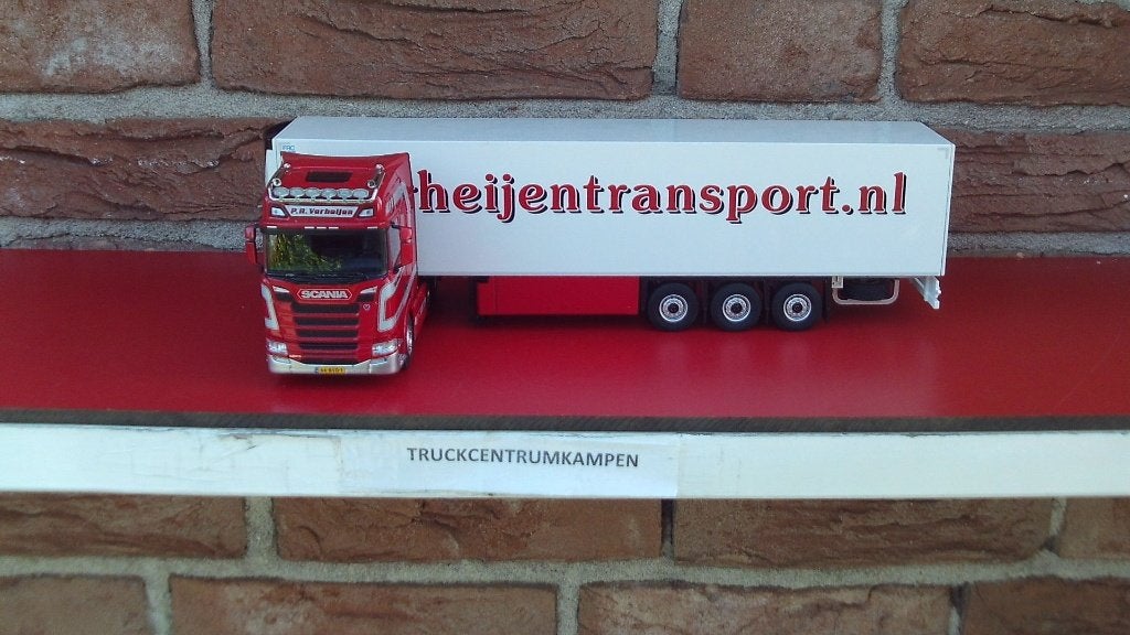 Cavallino  Scania  met  koeloplegger   van  Verheijen., Hobby en Vrije tijd, Ophalen of Verzenden, Nieuw, Bus of Vrachtwagen, Tekno