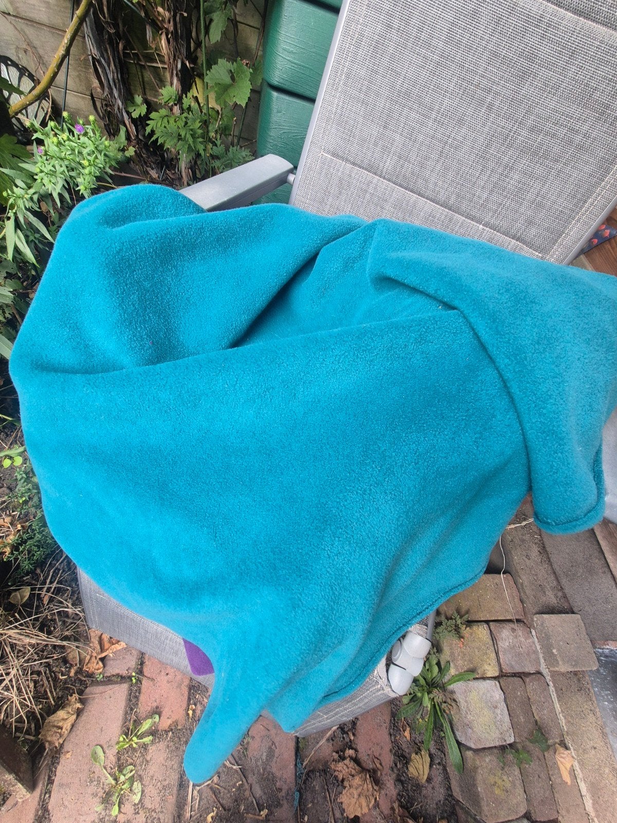 Petrol kleur fleece - Heerlijk zacht en warm, Huis en Inrichting, Overige merken, Nieuw, Ophalen of Verzenden, Overige typen