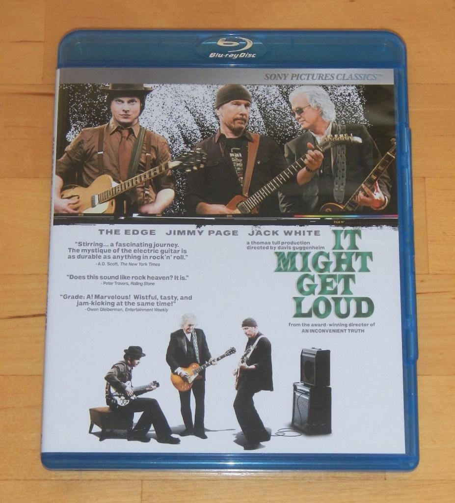 blu ray - It Might Get Loud - The Egde Jimmy page Jack White, Cd's en Dvd's, Blu-ray, Ophalen, Zo goed als nieuw, Muziek en Concerten