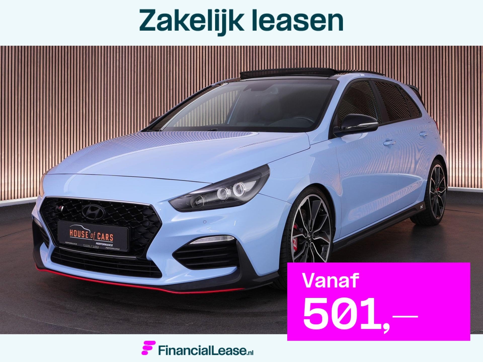Hyundai i30 N2 Performance 2.0 275pk T-GDI |pano|launch cont, 1998 cc, Gebruikt, 4 cilinders, Blauw