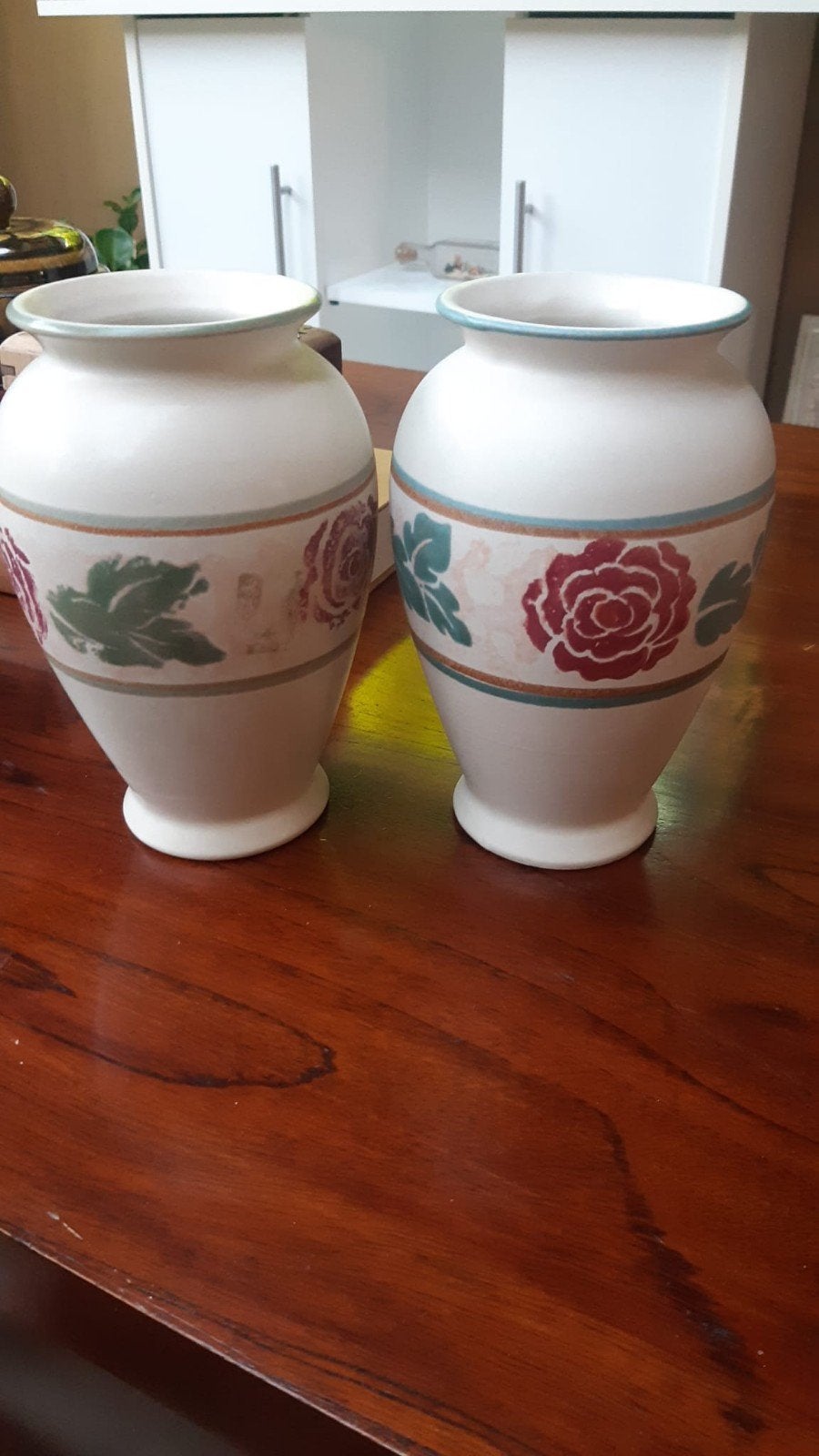 2 x W-Germany vazen vintage, Ophalen of Verzenden