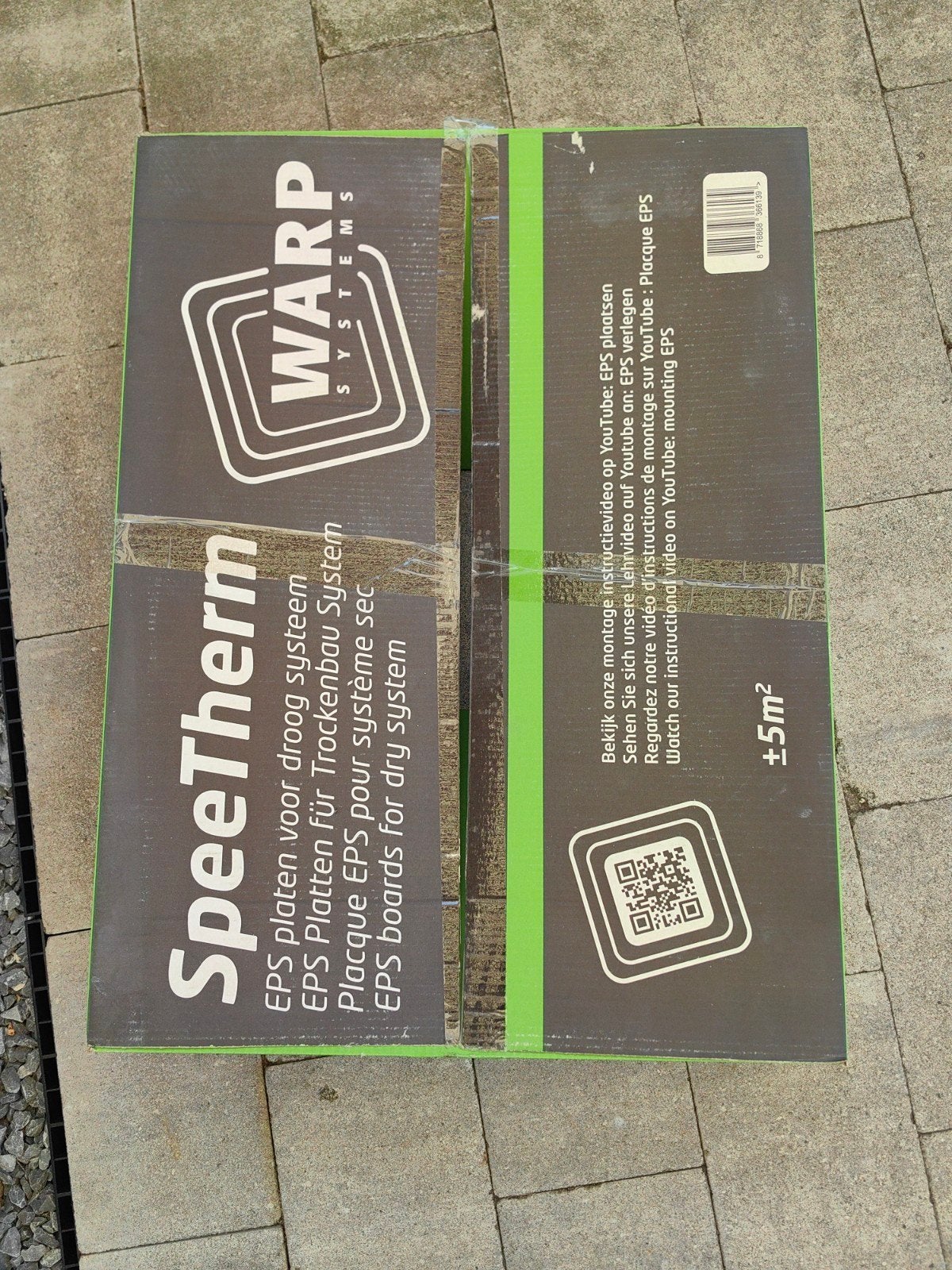 Warp Systems SpeeTherm 15mm 3 platen vloerverwarming, Ophalen